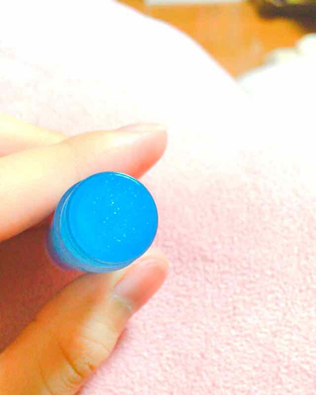 リップフォンデュ ミカエルブルー/メンソレータム/リップバームを使ったクチコミ（1枚目）