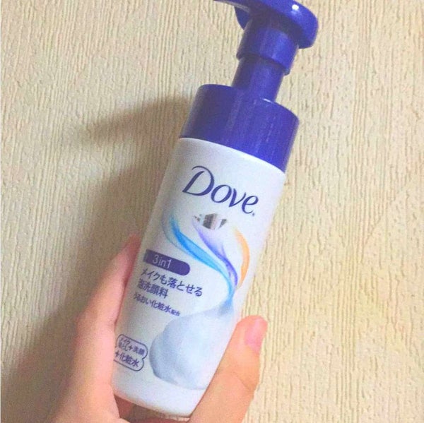 3in 1 メイクも落とせる泡洗顔料/ダヴ/泡洗顔 by Ne0n