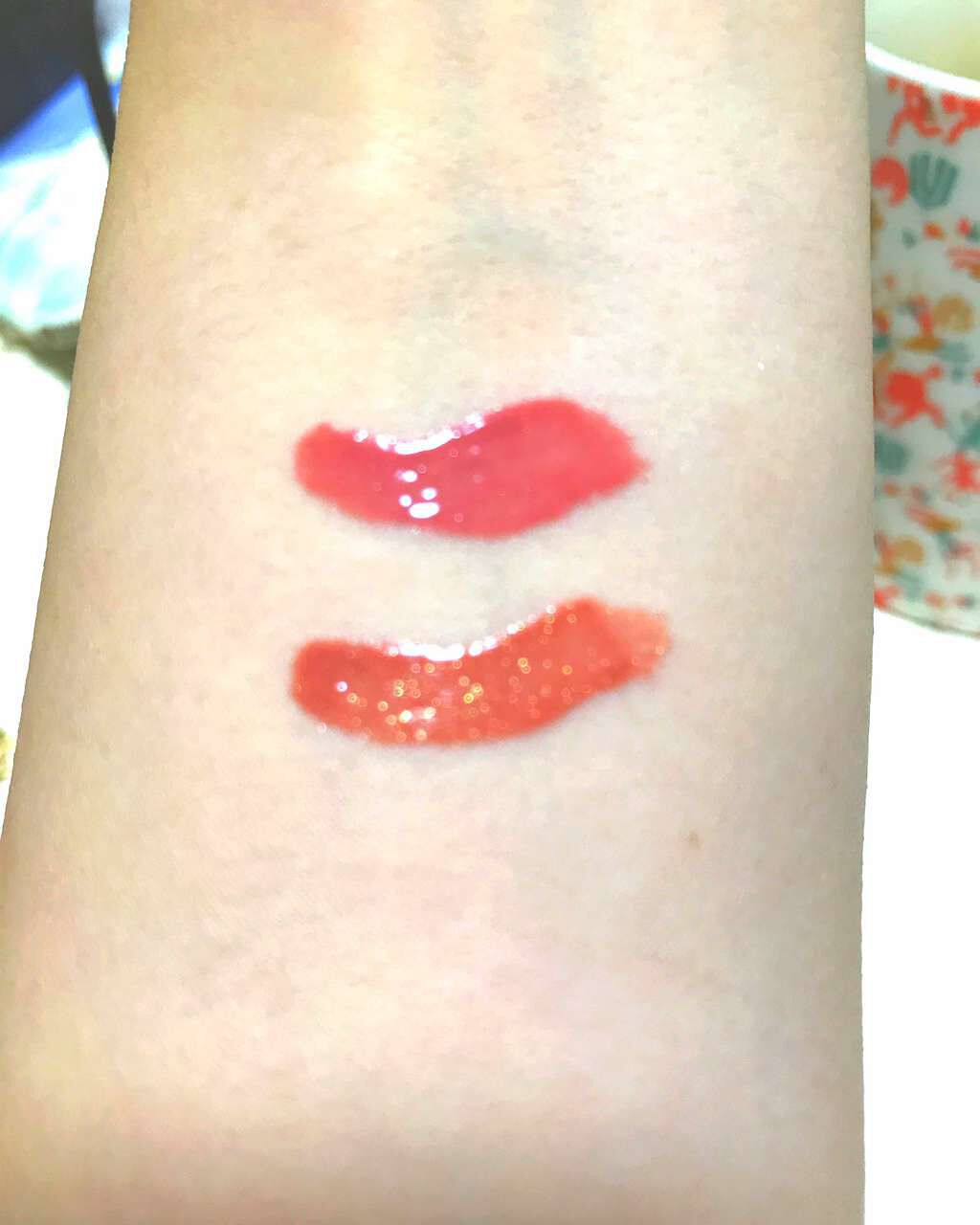 ジューシーバームグロス/インテグレート/リップグロスを使ったクチコミ（3枚目）