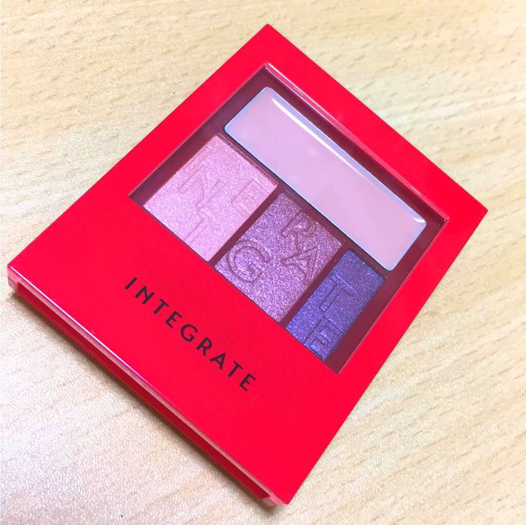 アクセントカラーアイズ CC/インテグレート/アイシャドウパレットを使ったクチコミ（1枚目）
