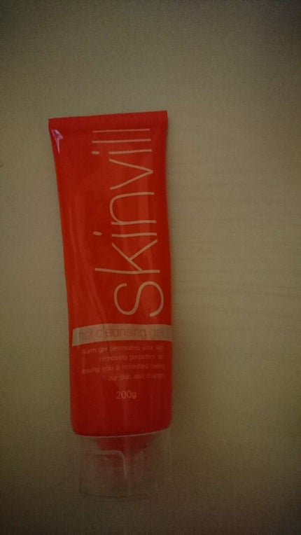 ホットクレンジングジェル(旧)/skinvill/クレンジングジェルを使ったクチコミ(1枚目)