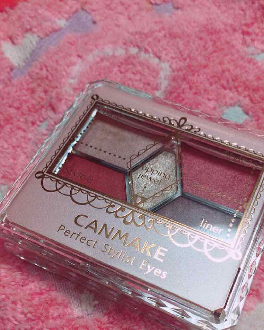 【旧品】パーフェクトスタイリストアイズ/キャンメイク/アイシャドウパレットを使ったクチコミ(1枚目)