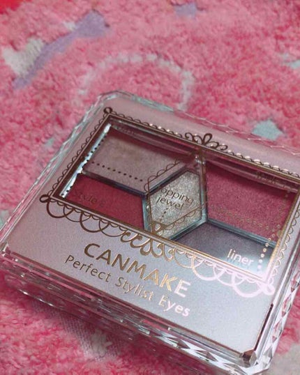 【旧品】パーフェクトスタイリストアイズ/キャンメイク/アイシャドウパレットを使ったクチコミ(1枚目)