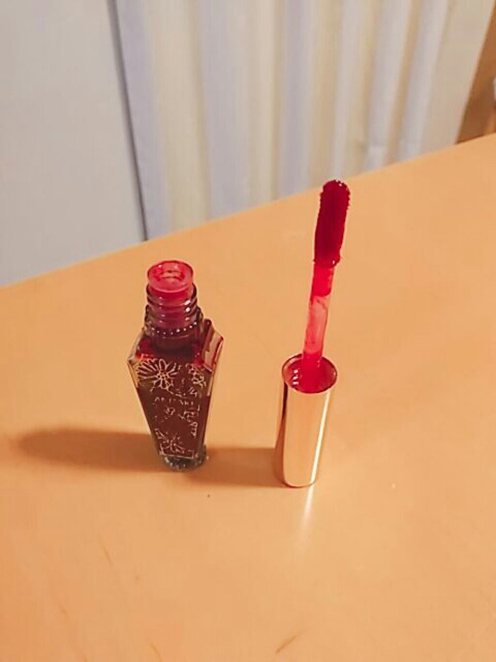 リップティントジャム/キャンメイク/リップグロスを使ったクチコミ(2枚目)