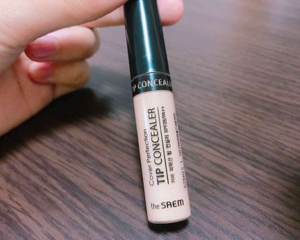 カバーパーフェクション チップコンシーラー/the SAEM/リキッドコンシーラーを使ったクチコミ(1枚目)