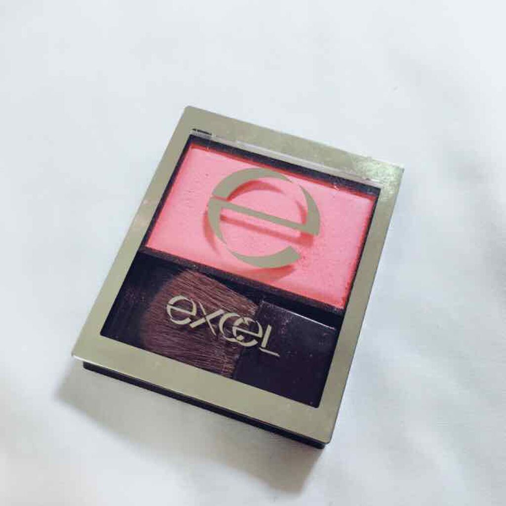 スキニーリッチチーク/excel/パウダーチークを使ったクチコミ(1枚目)