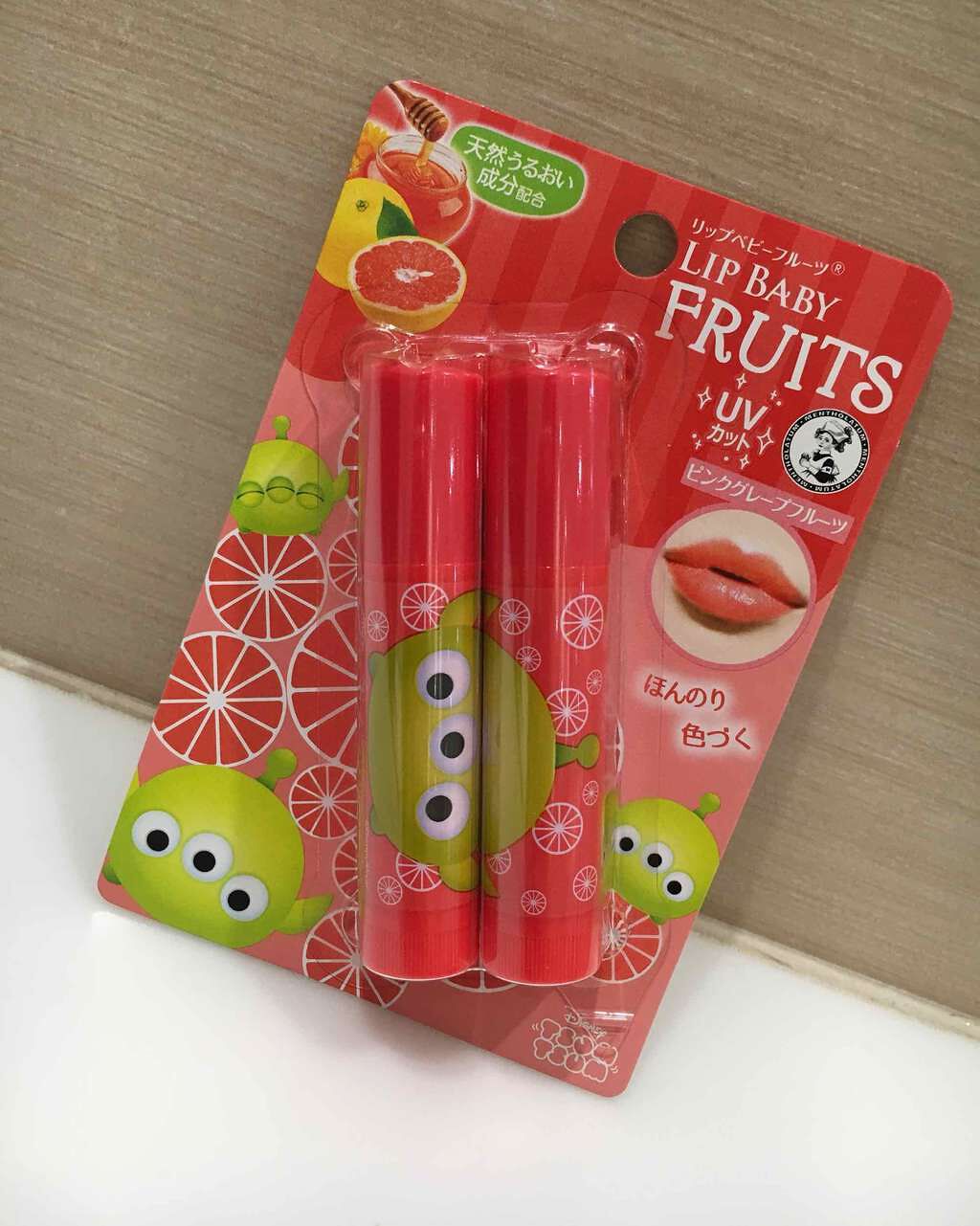 リップベビーフルーツ/メンソレータム/リップクリームを使ったクチコミ(1枚目)