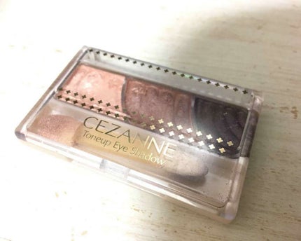 トーンアップアイシャドウ/CEZANNE/アイシャドウパレットを使ったクチコミ(1枚目)