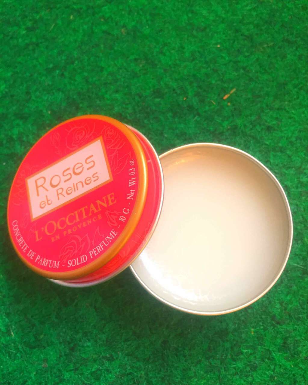 ローズ ソリッドパフューム/L'OCCITANE/練り香水を使ったクチコミ(2枚目)