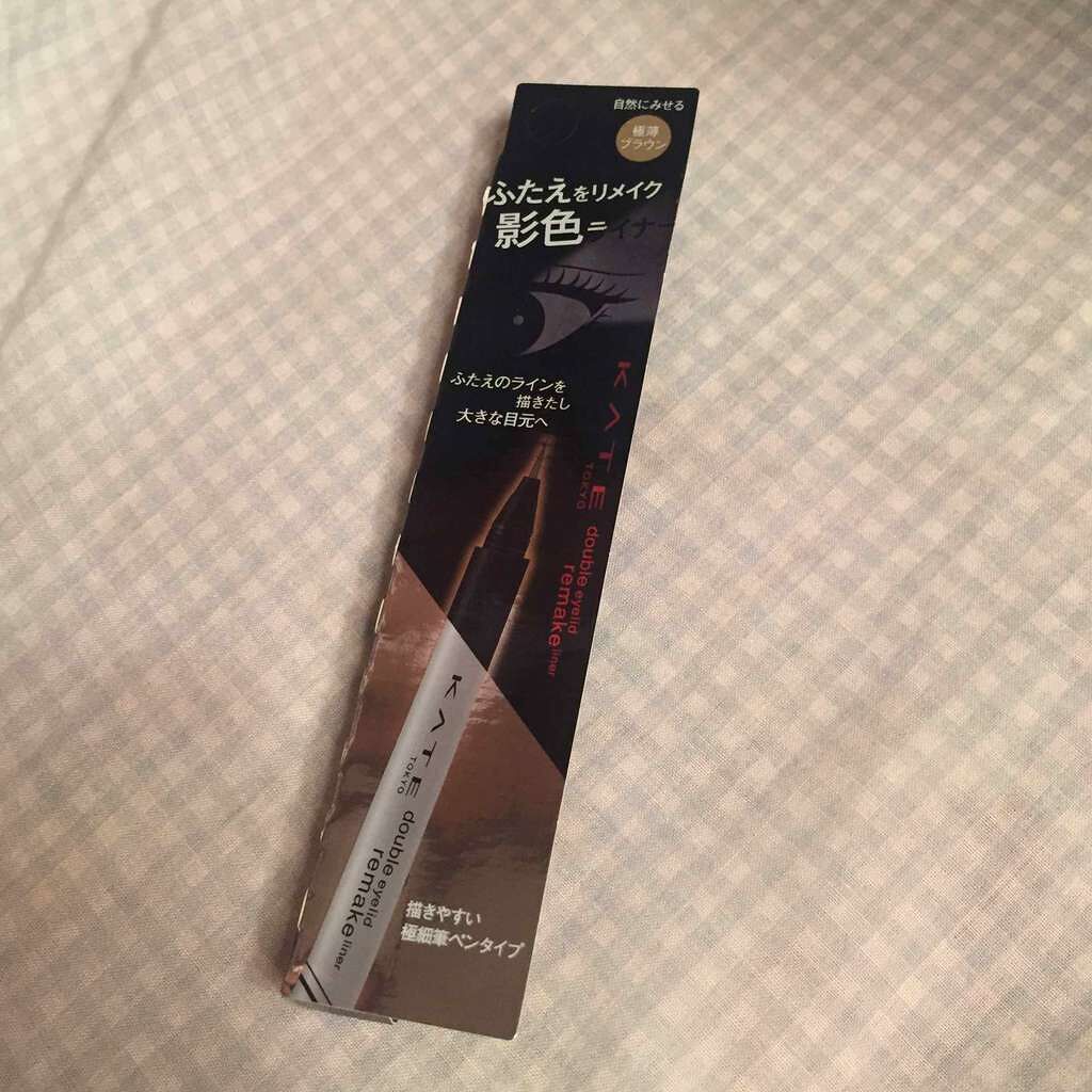 ダブルラインフェイカー/KATE/リキッドアイライナーを使ったクチコミ(1枚目)