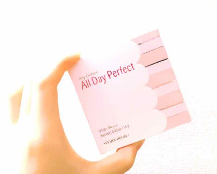 エニークッション オールデイパーフェクト/ETUDE/クッションファンデーションを使ったクチコミ(1枚目)