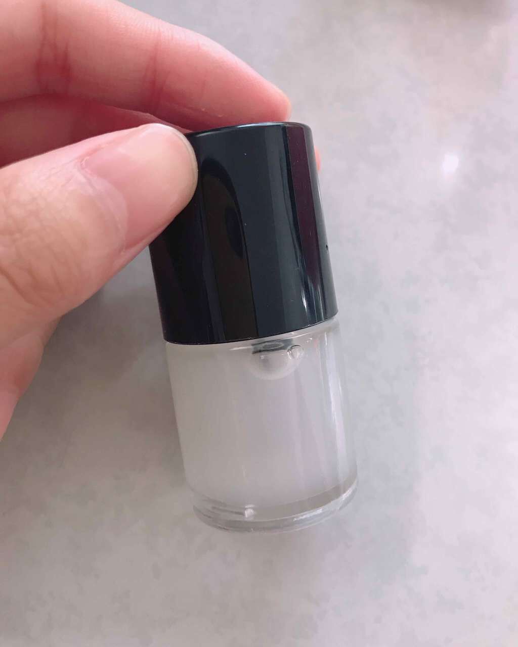 ピールオフベースコート/DAISO/ネイルベースコートを使ったクチコミ（2枚目）