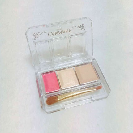 シークレットカラーアイズ/キャンメイク/アイシャドウパレットを使ったクチコミ(2枚目)