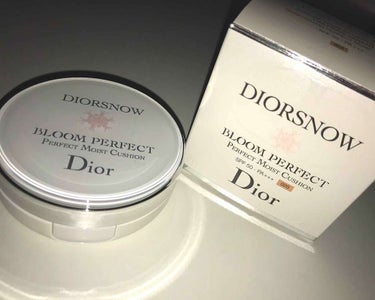 スノー ブルーム パーフェクト クッション SPF50／PA+++/Dior/クッションファンデーションを使ったクチコミ（1枚目）