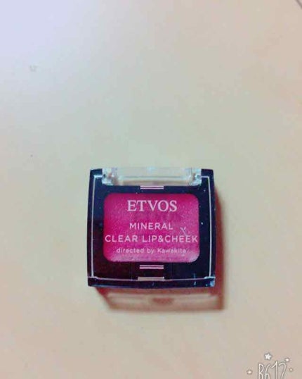 ミネラルクリアリップ&チーク/エトヴォス/ジェル・クリームチークを使ったクチコミ(1枚目)