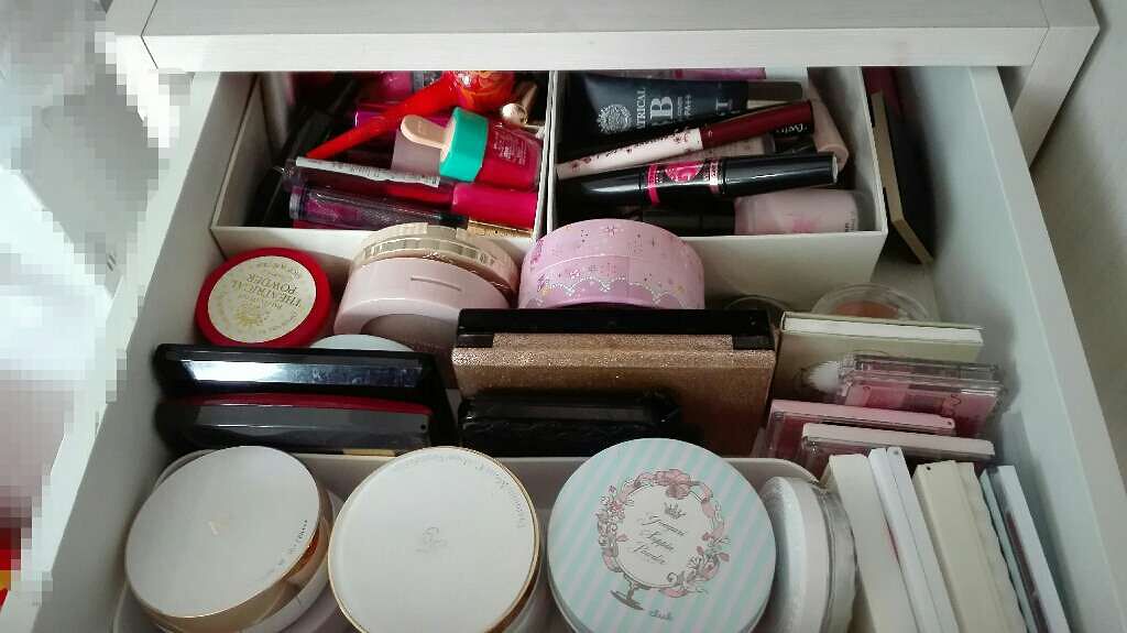 3段式クリアーケース/DAISO/その他化粧小物を使ったクチコミ（2枚目）