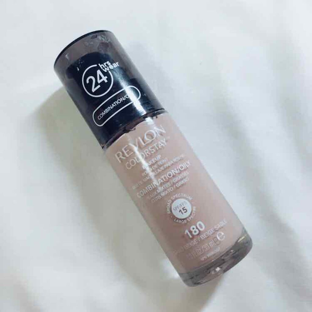 カラーステイ メイクアップ/REVLON/リキッドファンデーションを使ったクチコミ(1枚目)