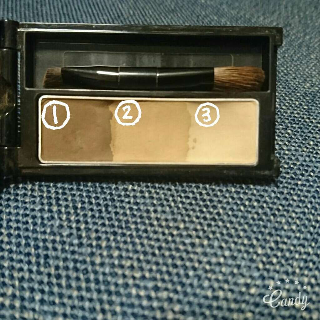 デザイニングアイブロウN/KATE/パウダーアイブロウを使ったクチコミ(2枚目)