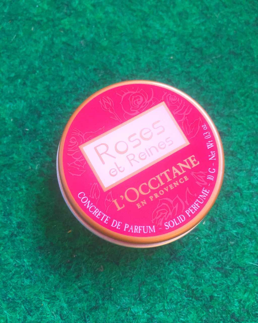 ローズ ソリッドパフューム/L'OCCITANE/練り香水を使ったクチコミ(1枚目)