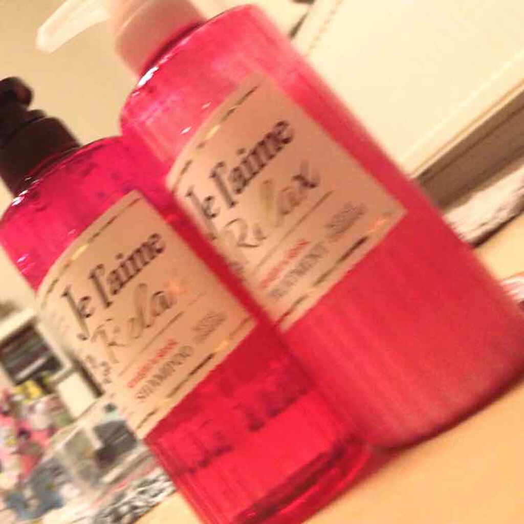 リラックス シャンプー/トリートメント(ストレート&スリーク)/Je l'aime/シャンプー・コンディショナーを使ったクチコミ(1枚目)