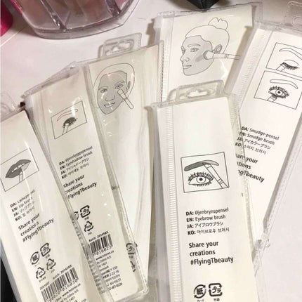 eyeshadow brush/フライングタイガー/メイクブラシを使ったクチコミ(2枚目)