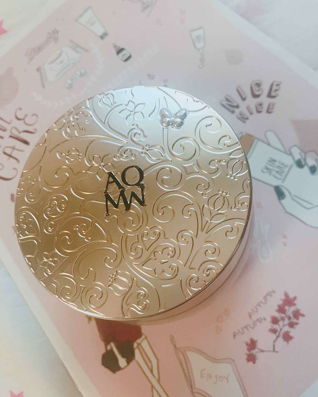 AQ MW フェイスパウダー/DECORTÉ/ルースパウダーを使ったクチコミ(1枚目)