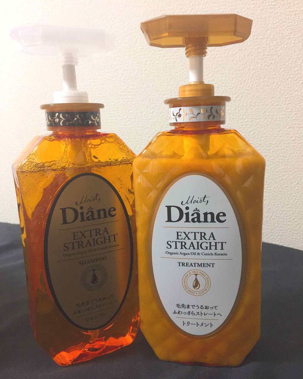 パーフェクトビューティ モイストダイアン エクストラストレート シャンプー/トリートメント/ダイアン/市販シャンプーを使ったクチコミ（1枚目）