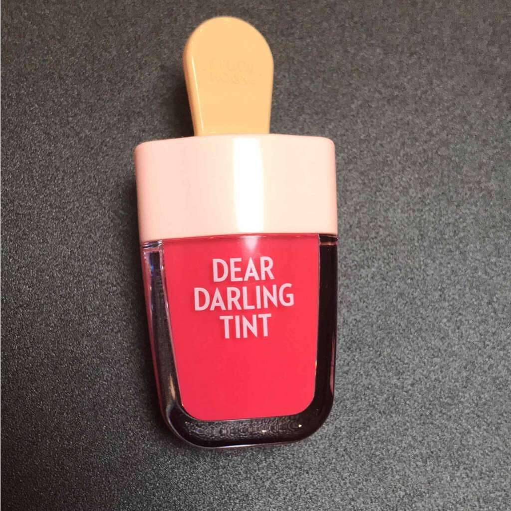 ディアダーリン ウォータージェルティント (アイスティント)/ETUDE/口紅を使ったクチコミ(1枚目)