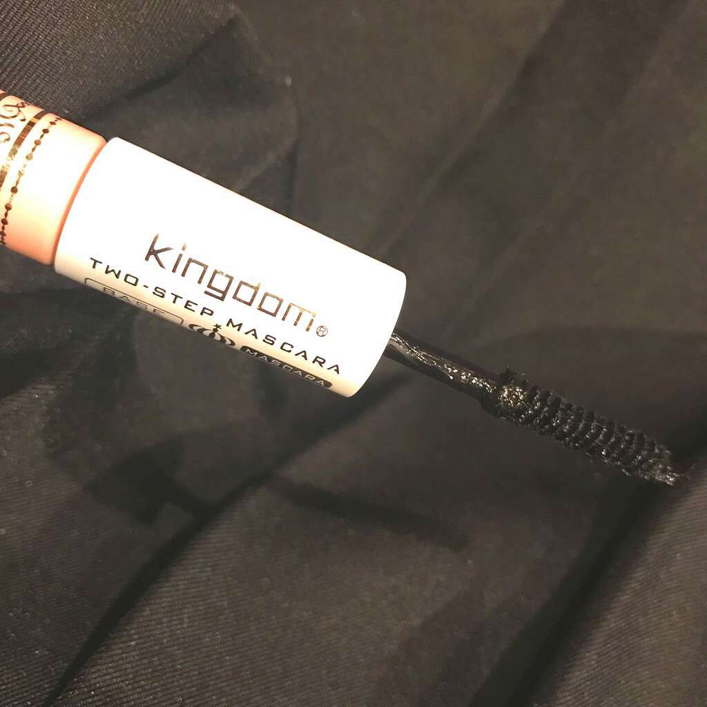 ツーステップマスカラE/キングダム/マスカラを使ったクチコミ（2枚目）