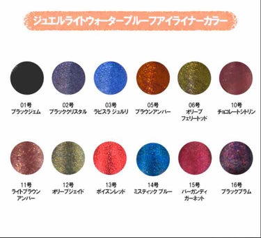 HOLIKA HOLIKA ホリカホリカ ジュエルウォータープルーフアイライナーのクチコミ「【LIPSで出会えた素敵商品✨】
ホリカホリカのジュエルウォータープルーフアイライナーです🎀
.....」（3枚目）