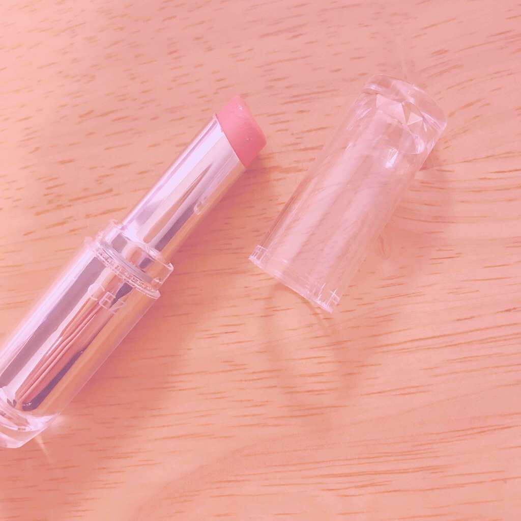 ラスティンググロスリップ/CEZANNE/口紅を使ったクチコミ（2枚目）