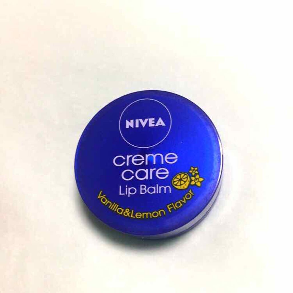 ニベア クリームケア リップバーム バニラ&レモンの香り/ニベア/リップケアを使ったクチコミ（1枚目）