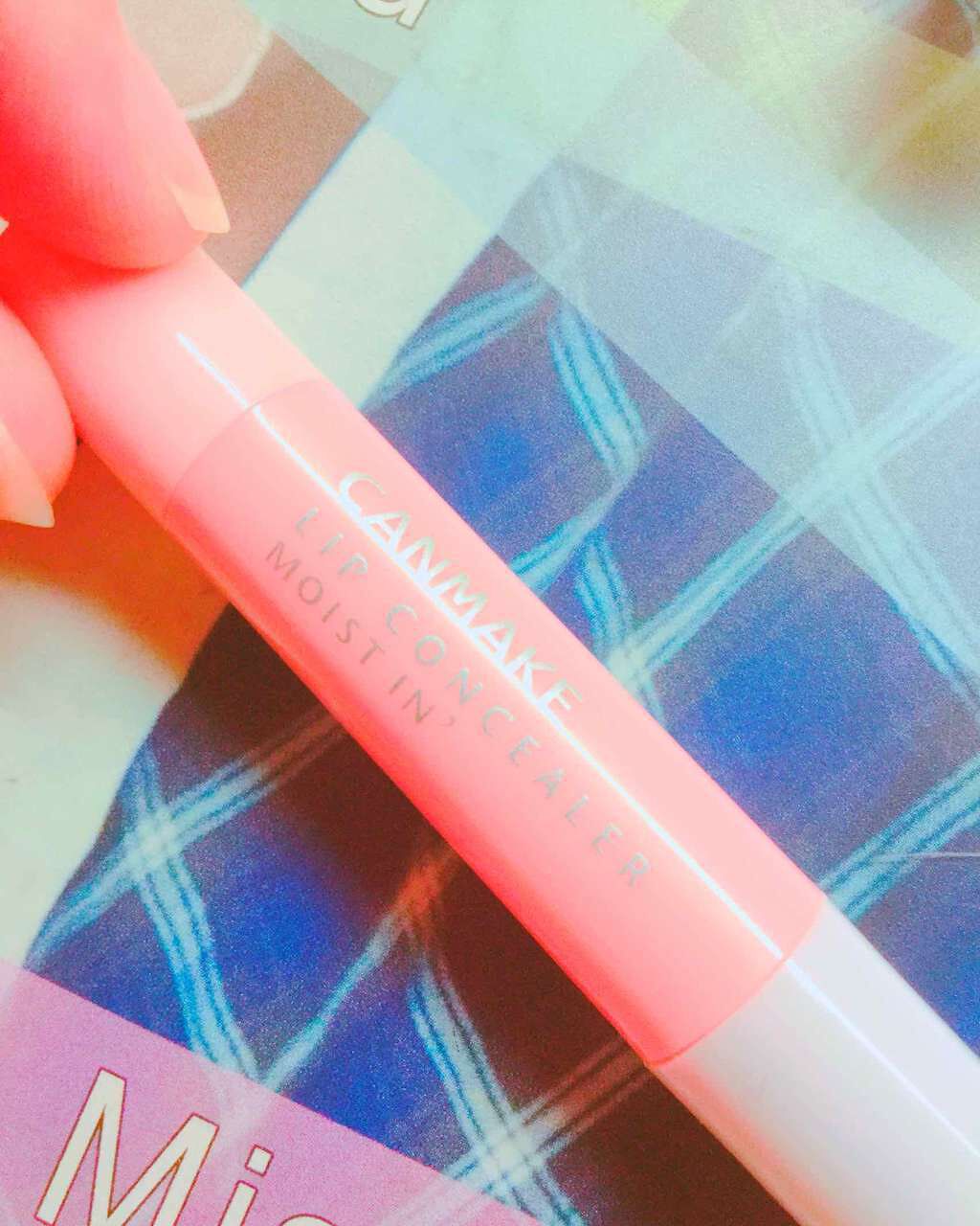 リップコンシーラー モイスト イン/キャンメイク/スティックコンシーラーを使ったクチコミ(1枚目)