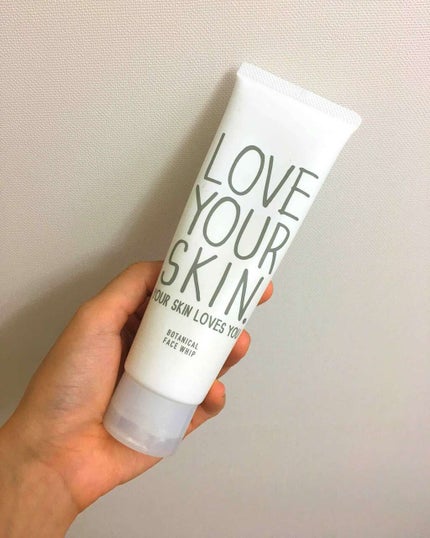 ボタニカルフェイスホイップ/LOVE YOUR SKIN. YOUR SKIN LOVES YOU.(ラブユアスキンユアスキンラブスユー)/洗顔フォームを使ったクチコミ(1枚目)