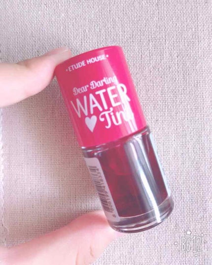 ウォーターティント 02 チェリーシロップ/ETUDE/リップグロスを使ったクチコミ(1枚目)