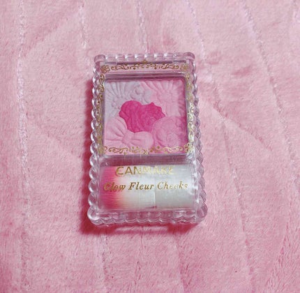 グロウフルールチークス/キャンメイク/パウダーチークを使ったクチコミ(1枚目)