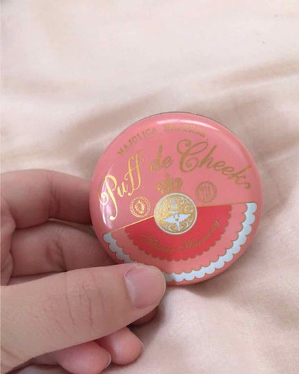 パフ・デ・チーク(フラワーハーモニー)/MAJOLICA MAJORCA/パウダーチークを使ったクチコミ(1枚目)