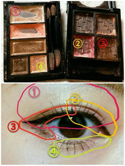 ショコラスウィート アイズ/リンメル ロンドン/アイシャドウパレットを使ったクチコミ(1枚目)