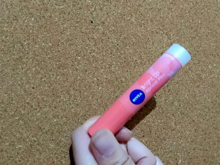 モイストピュアカラーリップ/ニベア/リップクリームを使ったクチコミ(1枚目)