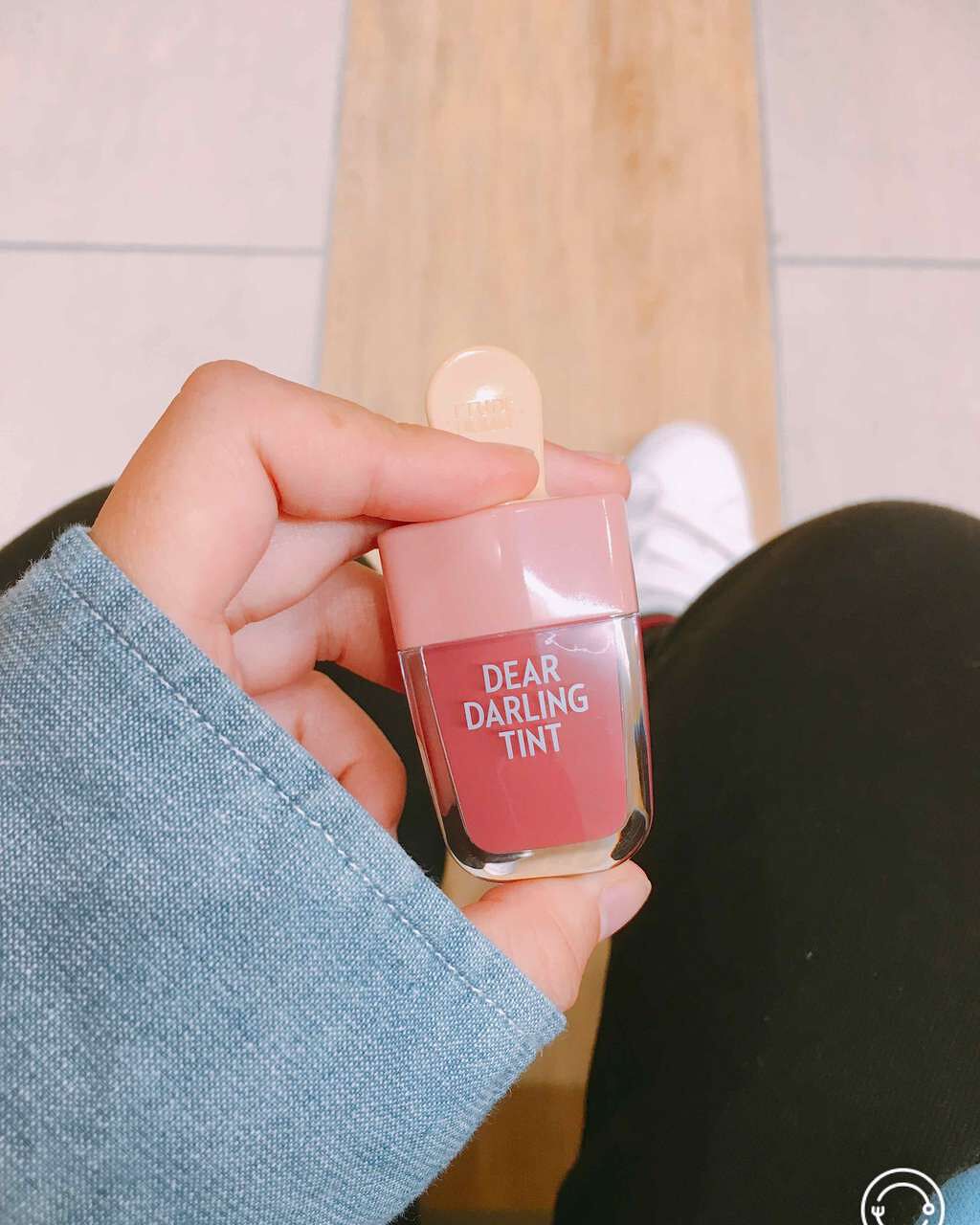 ディアダーリン ウォータージェルティント (アイスティント)/ETUDE/口紅を使ったクチコミ(1枚目)