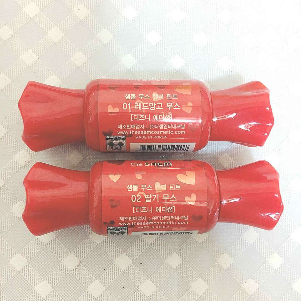 ムース キャンディー ティント/the SAEM/リップティントを使ったクチコミ(4枚目)