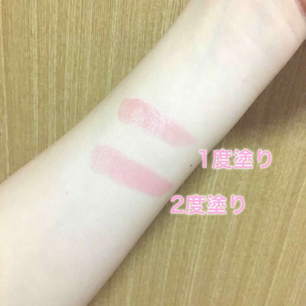 ラスティンググロスリップ/CEZANNE/口紅を使ったクチコミ(3枚目)