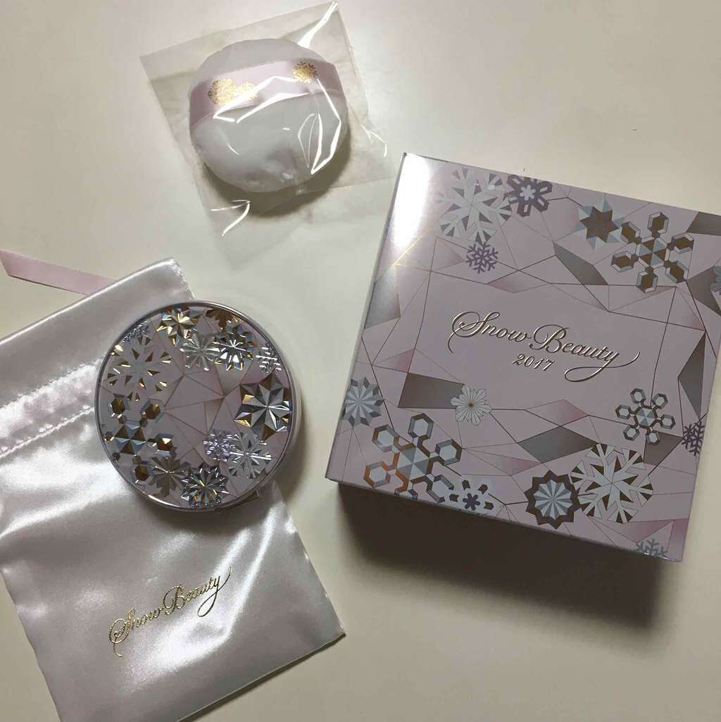 スノービューティー ホワイトニング フェースパウダー 2017/スノービューティー/プレストパウダーを使ったクチコミ(1枚目)