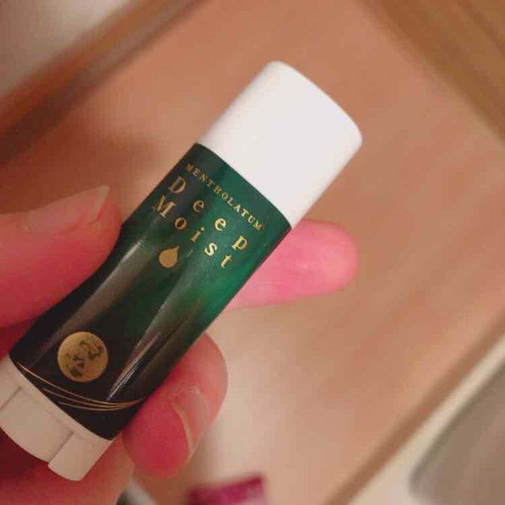 ディープモイスト メントール/メンソレータム/リップクリームを使ったクチコミ(1枚目)