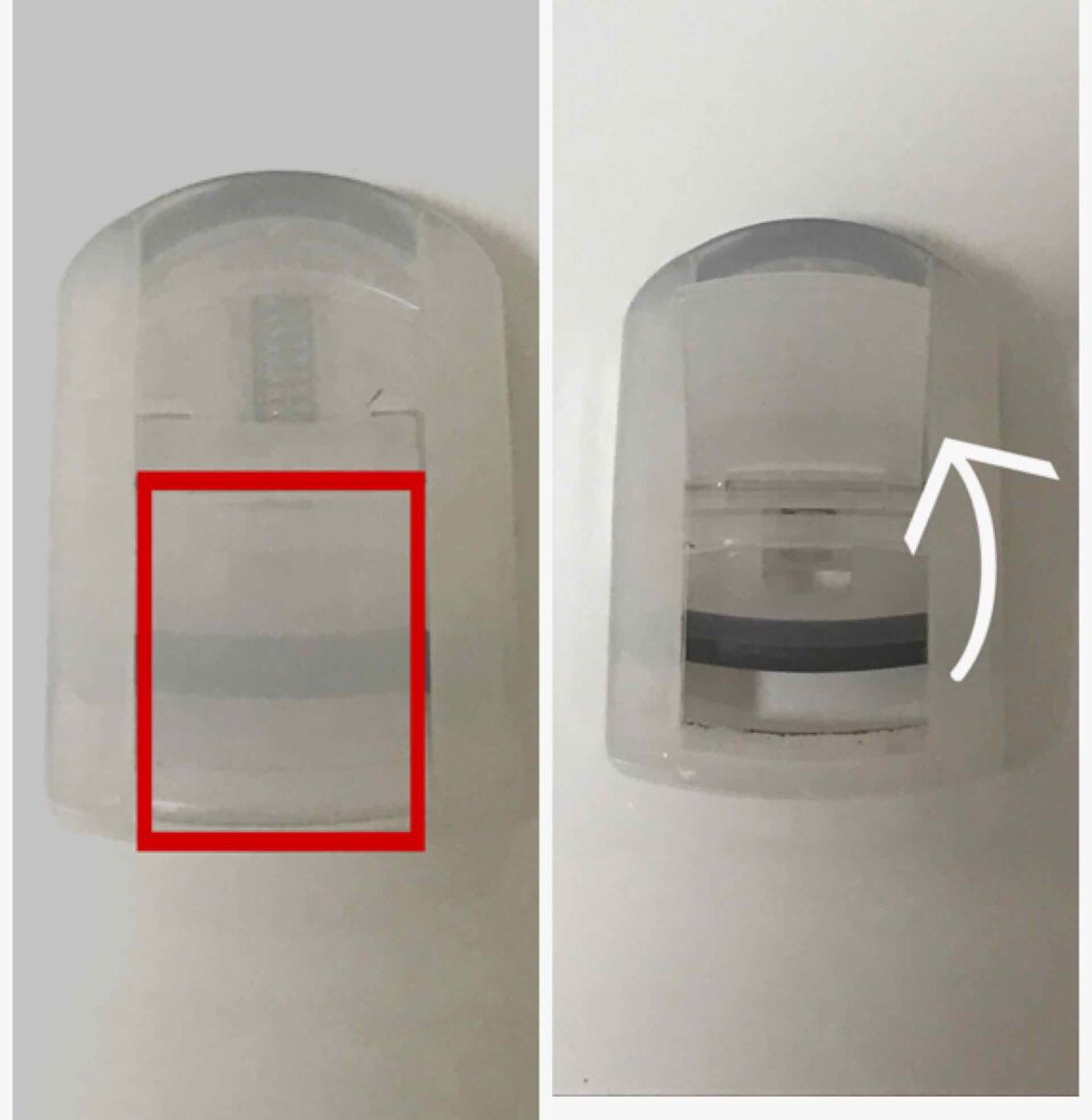 携帯用アイラッシュカーラー/無印良品/ビューラーを使ったクチコミ(2枚目)