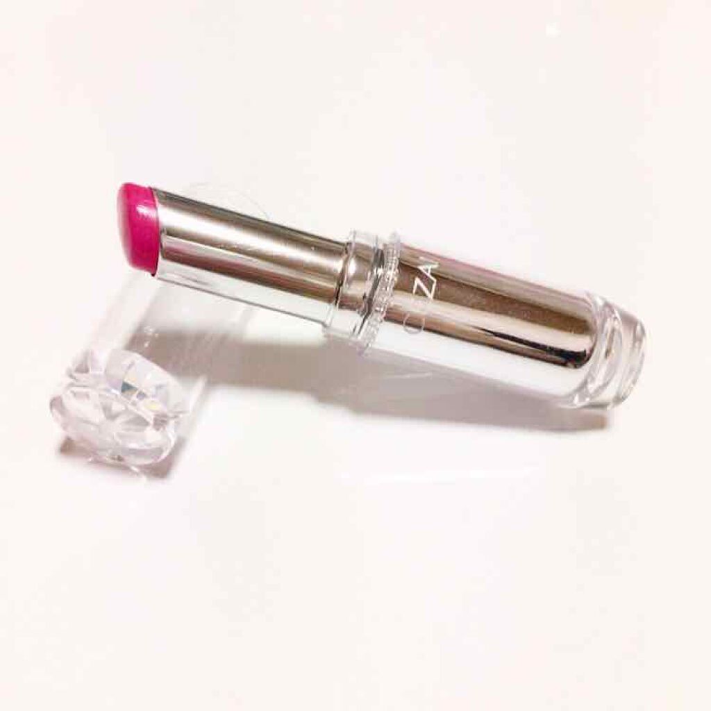 ラスティンググロスリップ/CEZANNE/口紅を使ったクチコミ(2枚目)