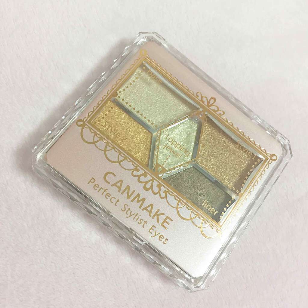 【旧品】パーフェクトスタイリストアイズ/キャンメイク/アイシャドウパレットを使ったクチコミ（1枚目）