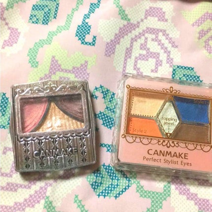 【旧品】パーフェクトスタイリストアイズ/キャンメイク/アイシャドウパレットを使ったクチコミ(1枚目)