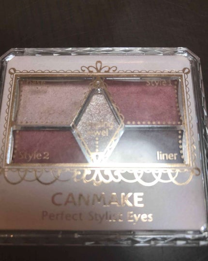 【旧品】パーフェクトスタイリストアイズ/キャンメイク/アイシャドウパレットを使ったクチコミ(1枚目)