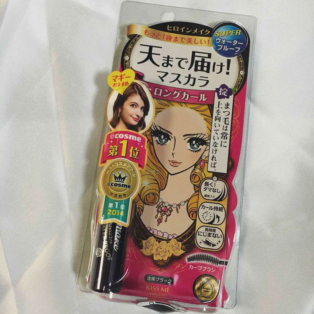 ロング＆カールマスカラ スーパーWP/ヒロインメイク/マスカラを使ったクチコミ（1枚目）